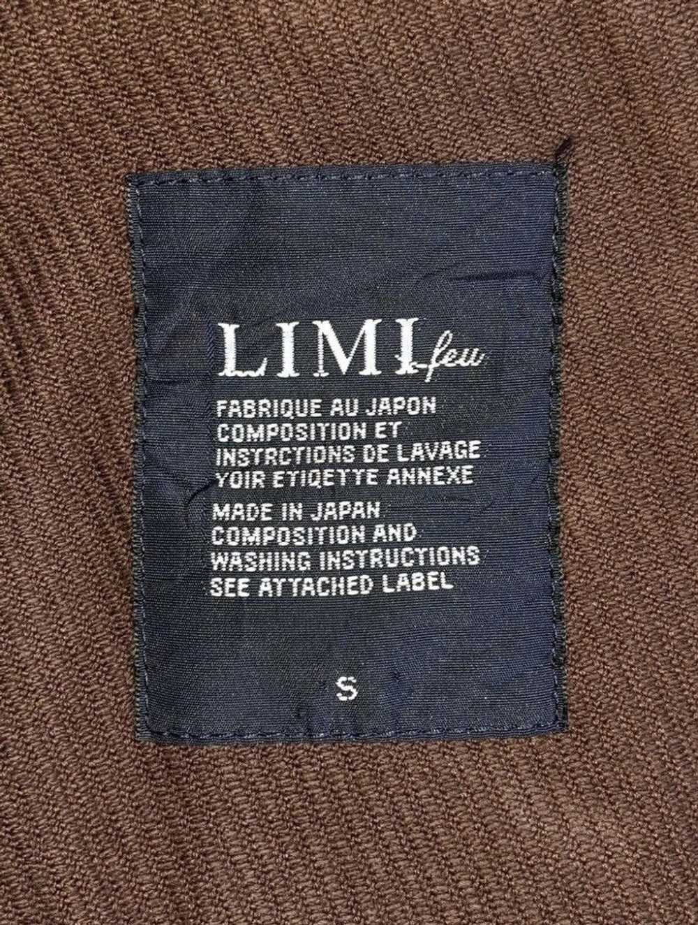 Limi Feu × Yohji Yamamoto LIMI FEU Brown Blazer V… - image 12