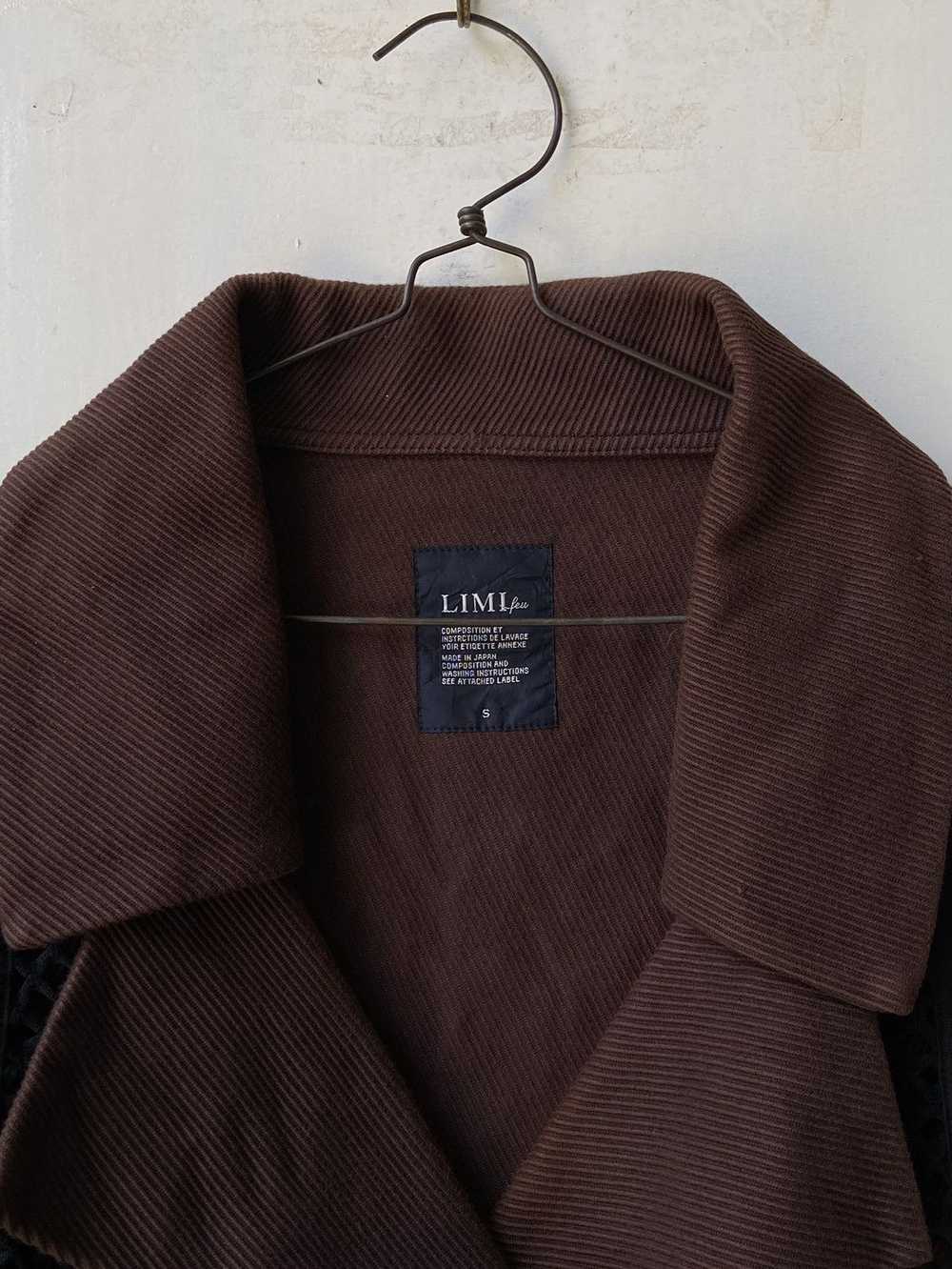 Limi Feu × Yohji Yamamoto LIMI FEU Brown Blazer V… - image 5
