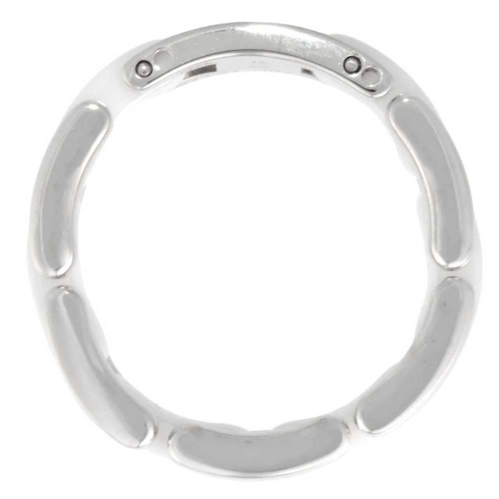 Chanel CHANEL Ultra Ring #59 K18WG White Ceramic … - image 2