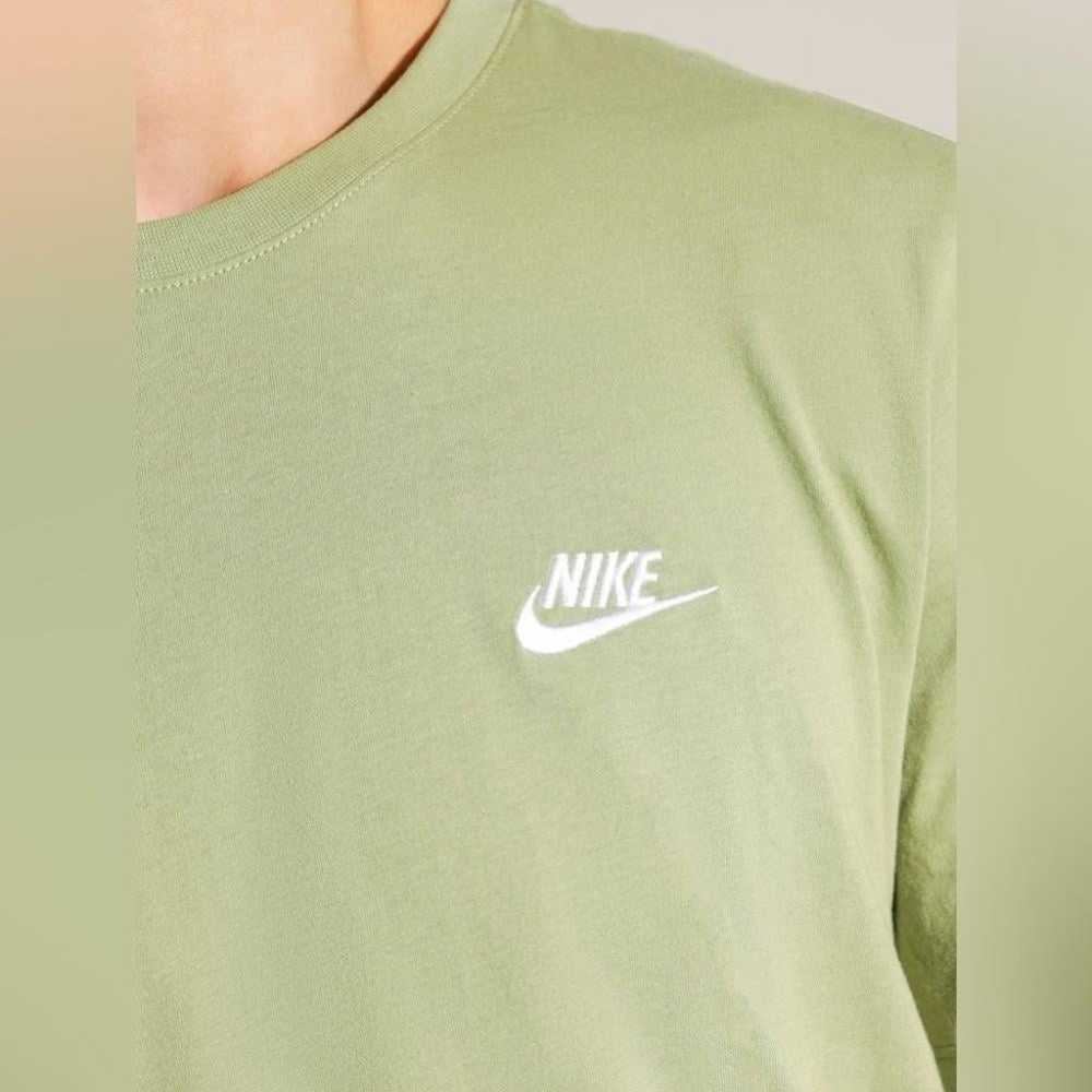 Mens Green Nike Sportswear Club T-Shirt - image 5