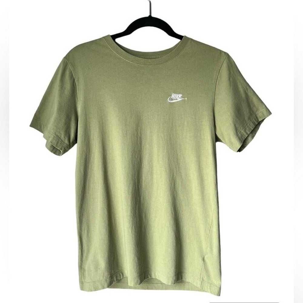 Mens Green Nike Sportswear Club T-Shirt - image 6