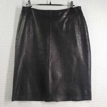 Wilsons Leather Vintage Wilsons Leather Skirt Wome