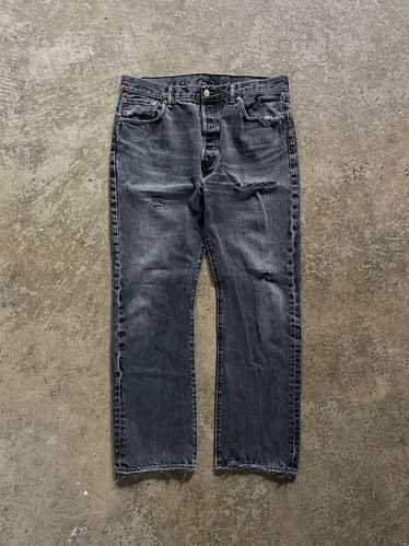 Levi's × Vintage 1990s Levi’s 501 Faded Black Jea… - image 1