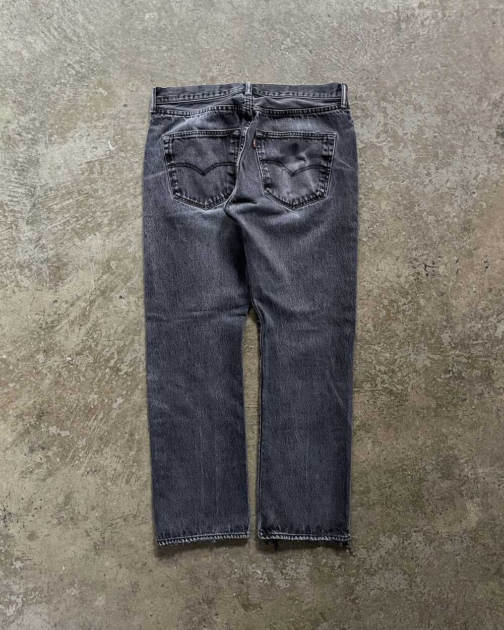 Levi's × Vintage 1990s Levi’s 501 Faded Black Jea… - image 2