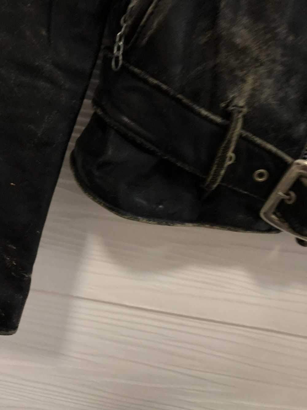 Leather Jacket × Schott × Vintage Distressed Scho… - image 5