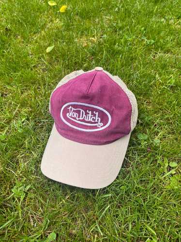 Trucker Hat × Vintage × Von Dutch Vintage 90s Von… - image 1