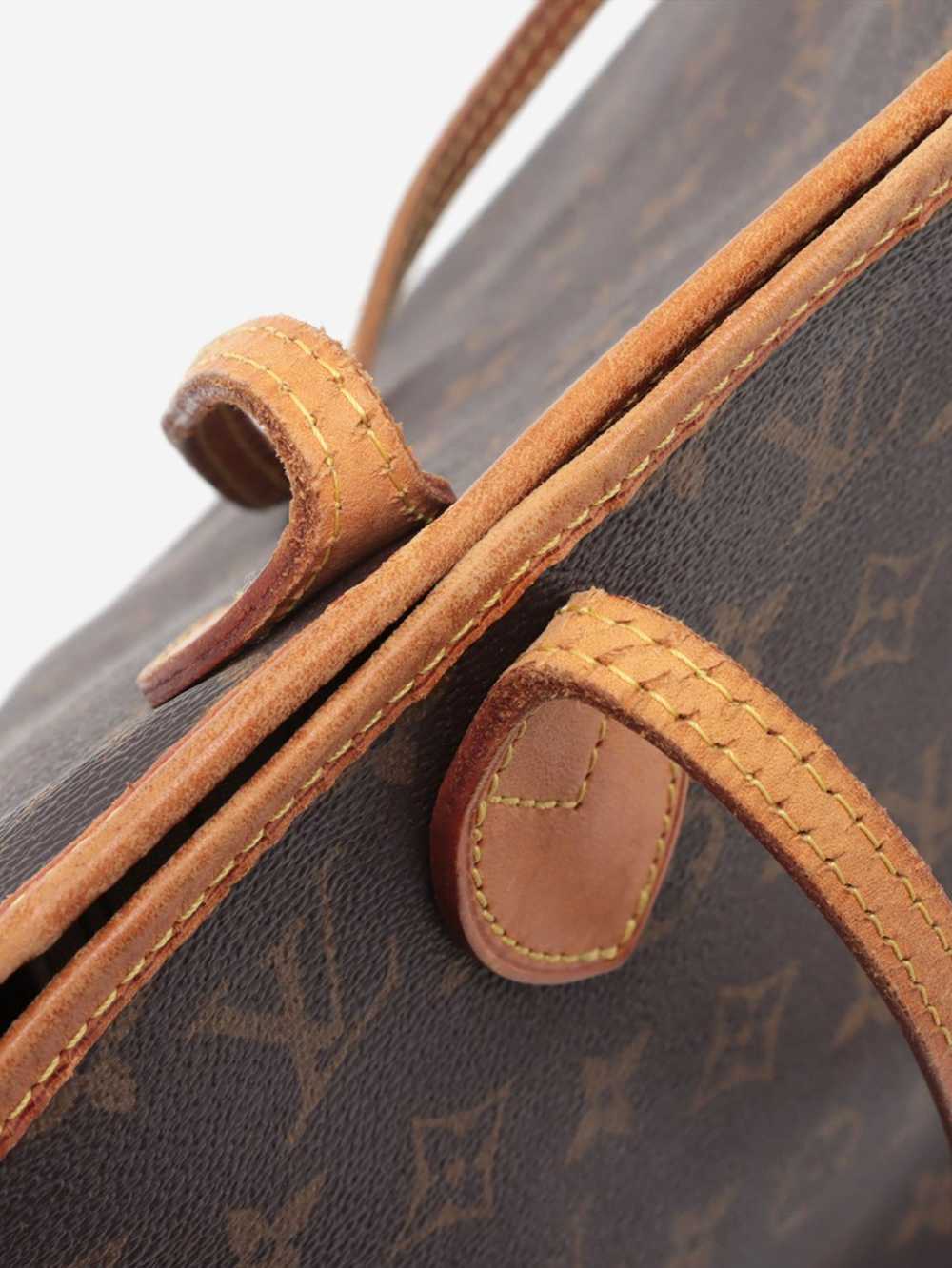 Louis Vuitton Brown 2007 Neverfull monogram MM to… - image 10