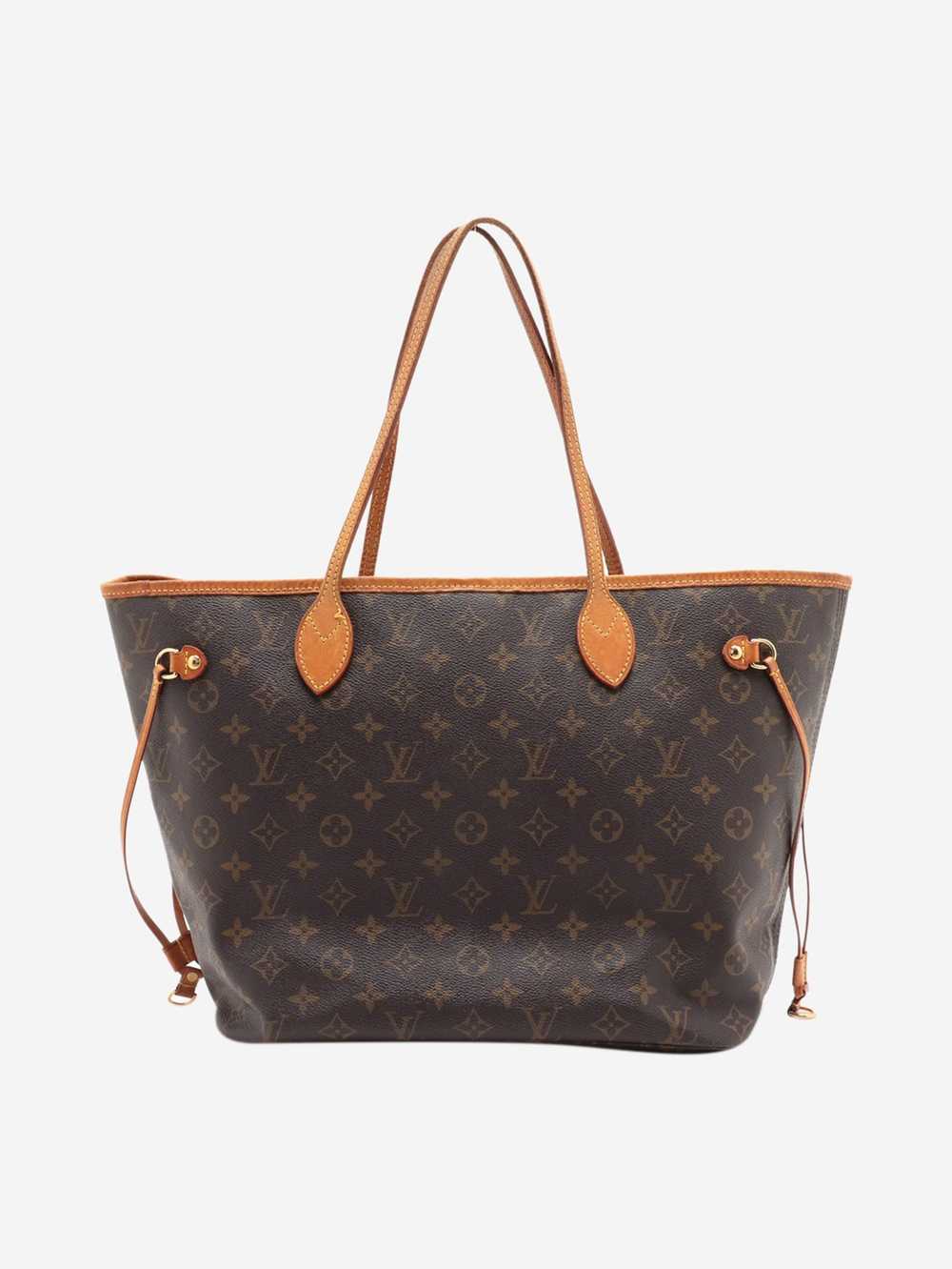 Louis Vuitton Brown 2007 Neverfull monogram MM to… - image 1