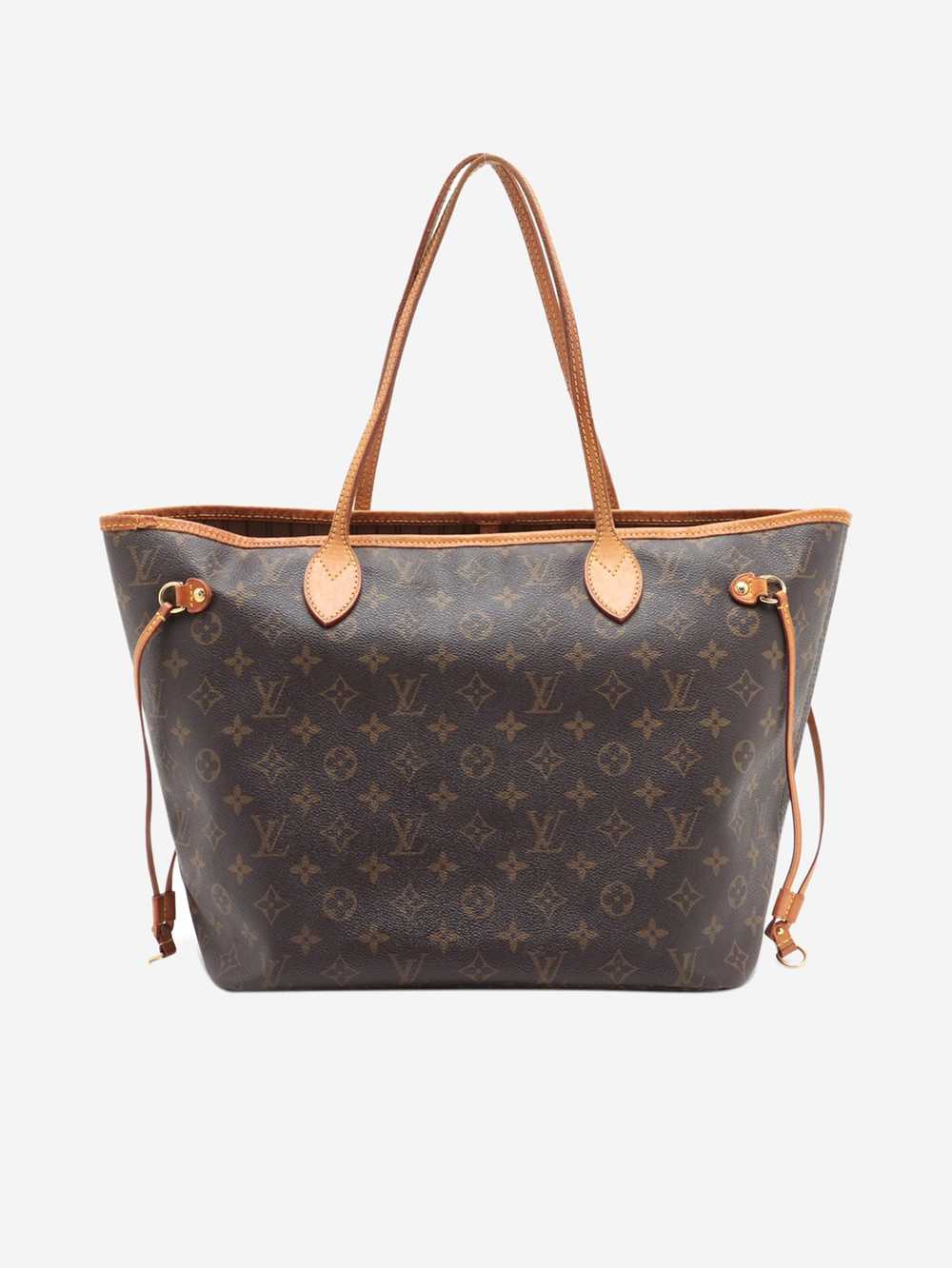 Louis Vuitton Brown 2007 Neverfull monogram MM to… - image 2
