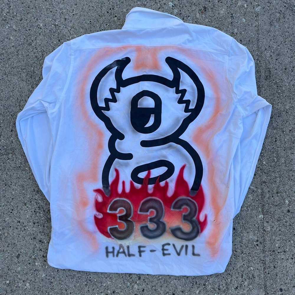 Custom × Half Evil × Streetwear Rare Half Evil 33… - image 1