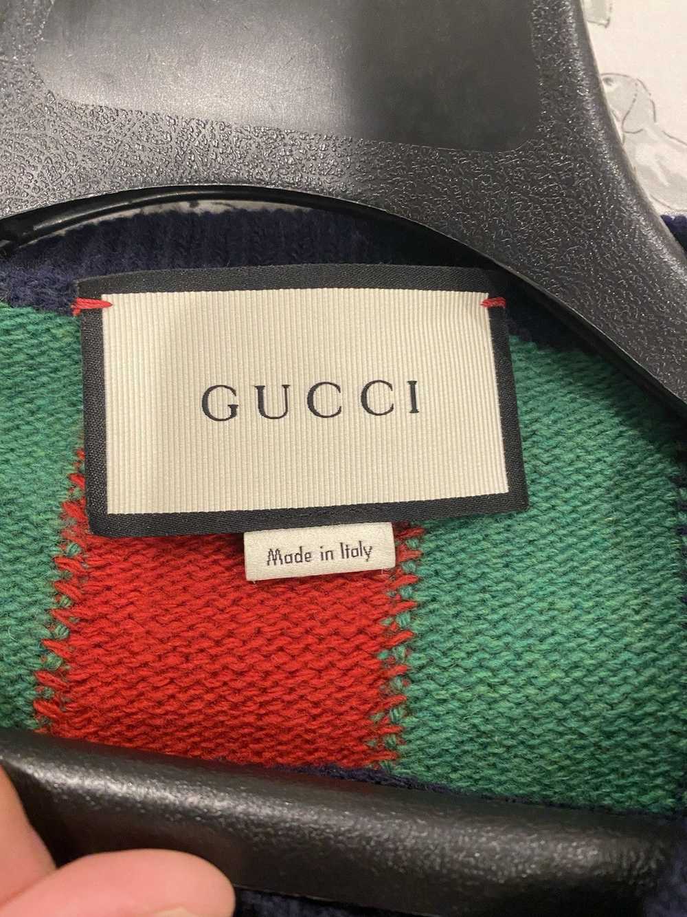 Gucci Gucci navy big logo sweater - image 2