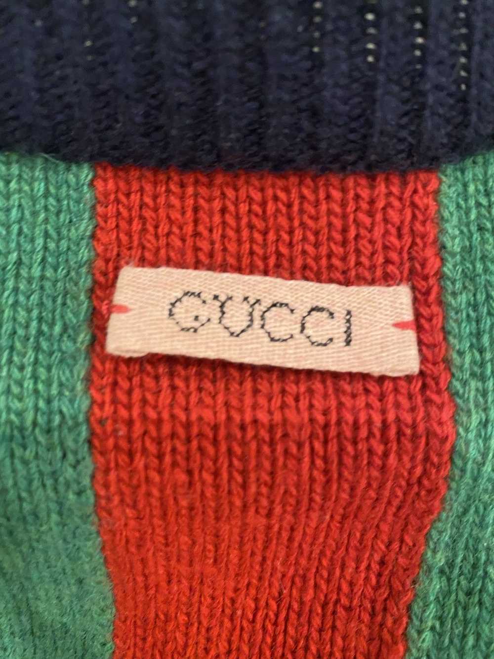 Gucci Gucci navy big logo sweater - image 5