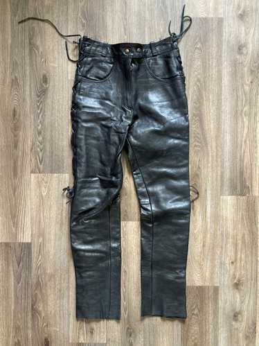 1990x Clothing × Genuine Leather × Leather Genuine