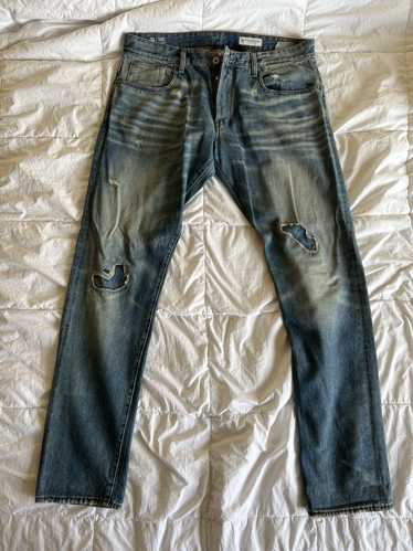 Gstar g star slim denim distressed jeans - image 1