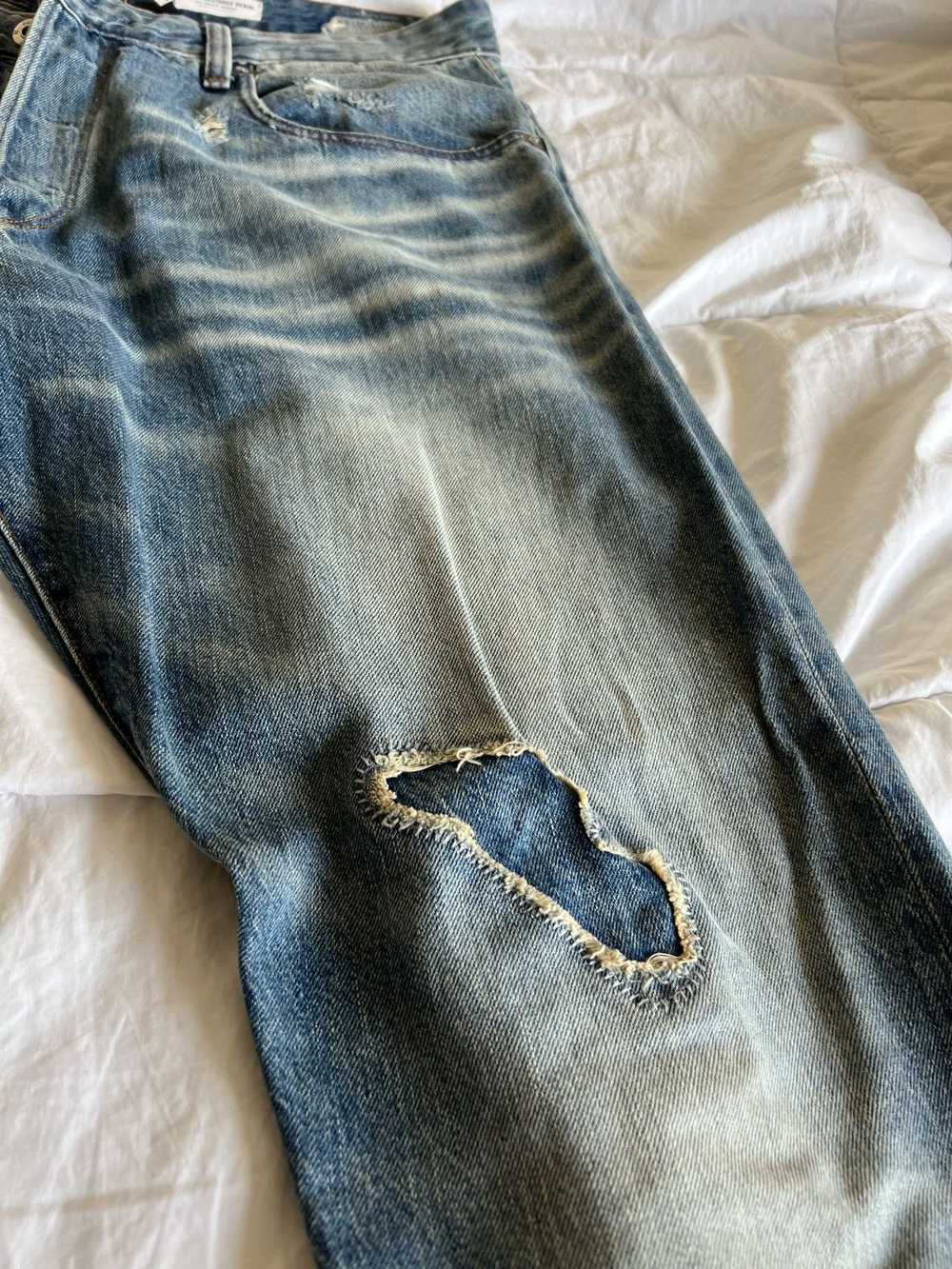 Gstar g star slim denim distressed jeans - image 4