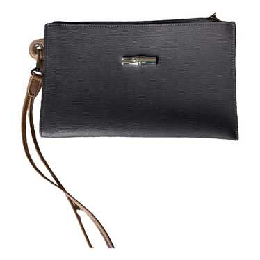 Longchamp Leather clutch