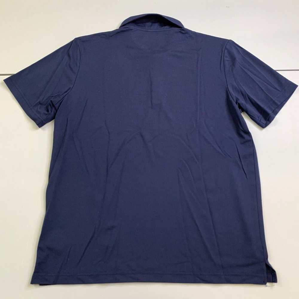Fila Mens Fila Polo Shirt Navy Blue Large Active … - image 2