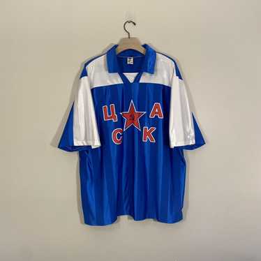 Soccer Jersey × Vintage Vintage CSKA Moscow Socce… - image 1