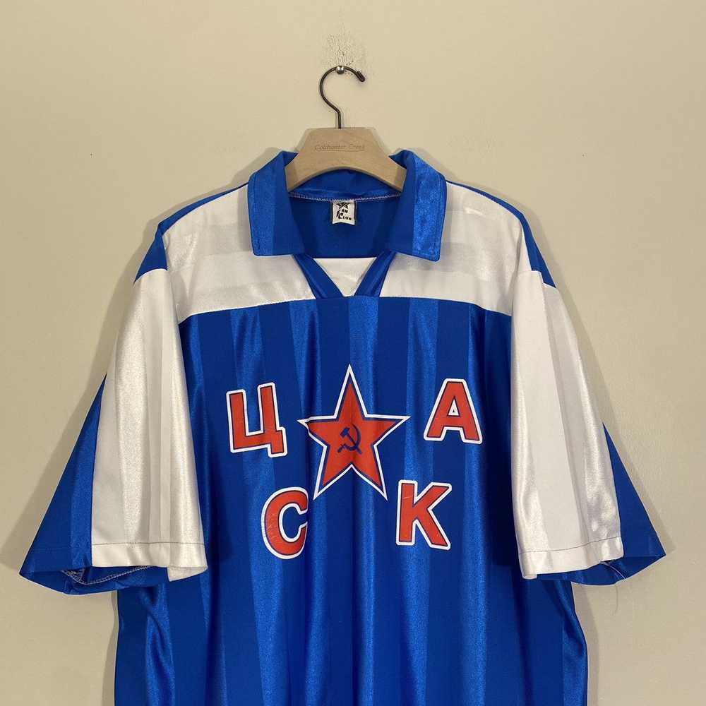 Soccer Jersey × Vintage Vintage CSKA Moscow Socce… - image 2
