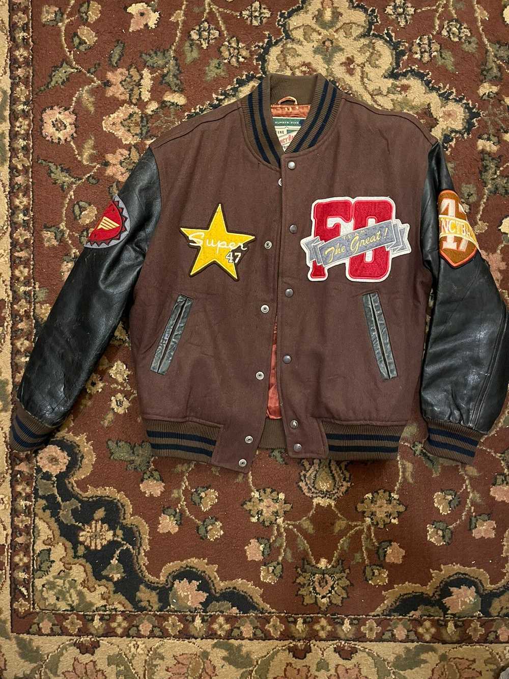 Vintage 70s Fancy Ball Varsity Jacket - image 1