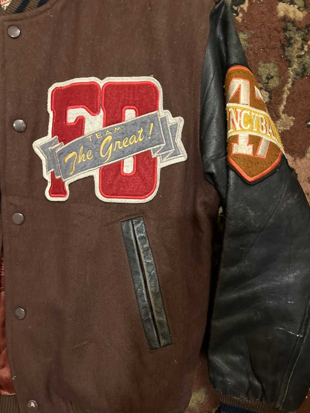 Vintage 70s Fancy Ball Varsity Jacket - image 2