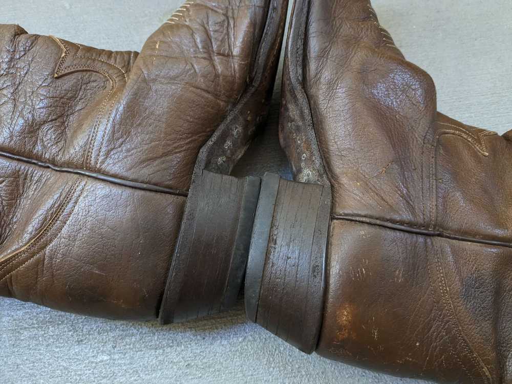 Genuine Leather × Streetwear × Vintage Tony Lama … - image 10