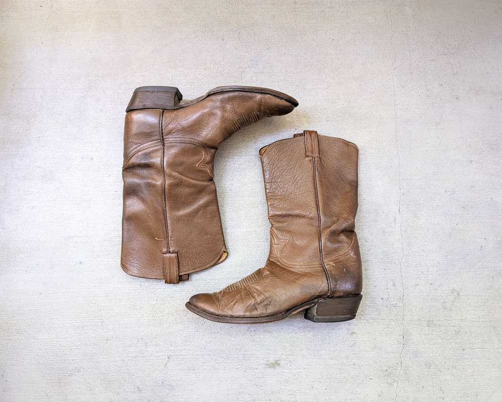 Genuine Leather × Streetwear × Vintage Tony Lama … - image 1