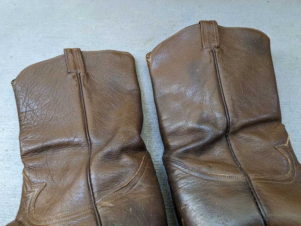 Genuine Leather × Streetwear × Vintage Tony Lama … - image 3