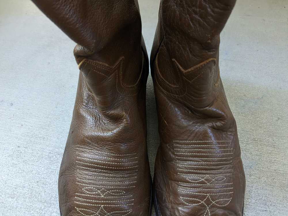 Genuine Leather × Streetwear × Vintage Tony Lama … - image 4