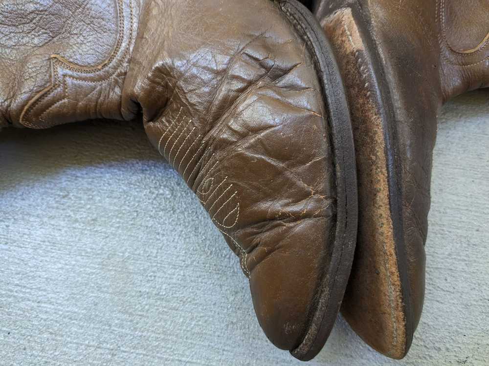 Genuine Leather × Streetwear × Vintage Tony Lama … - image 9