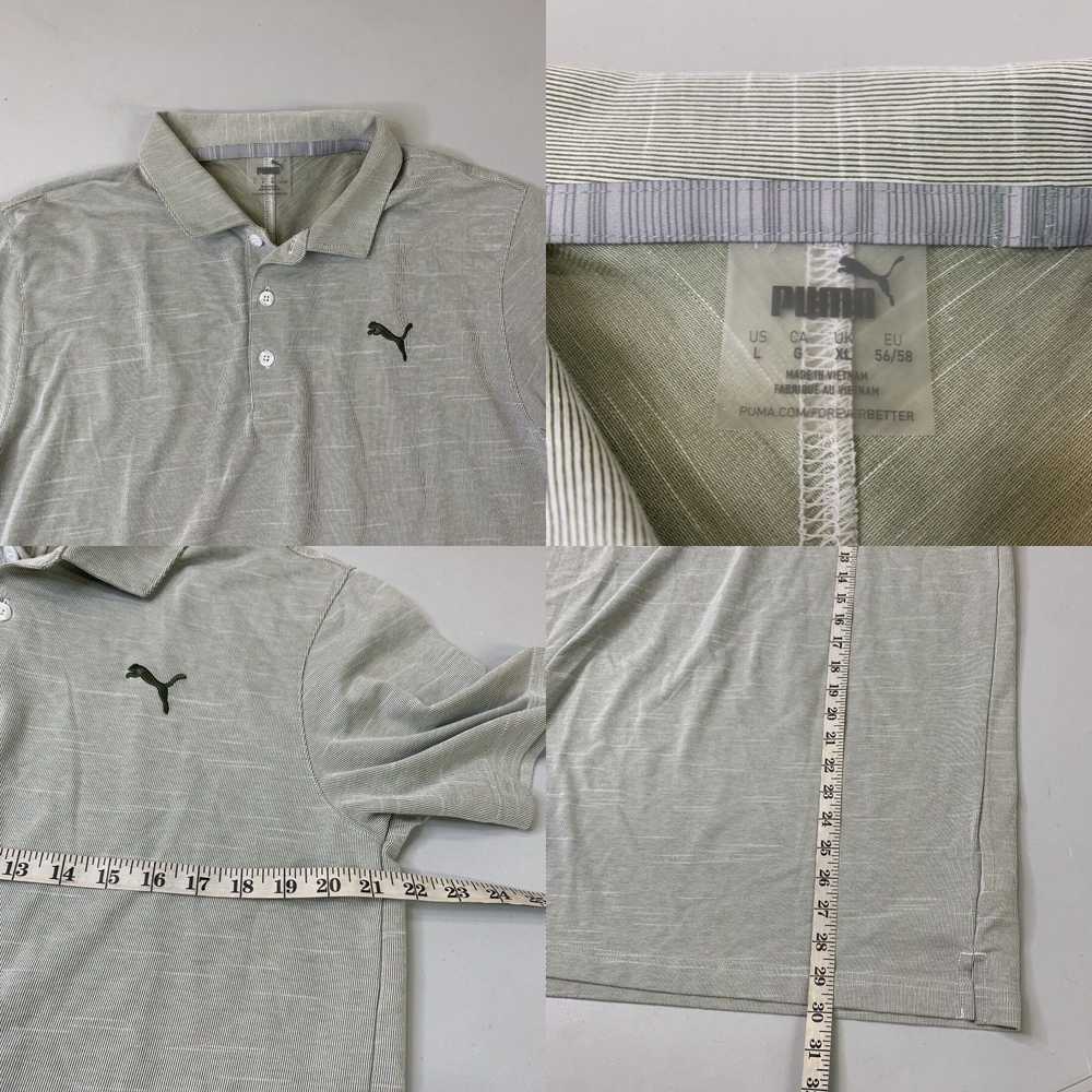 Puma Mens Puma Polo Shirt Gray Large Golf Active … - image 4