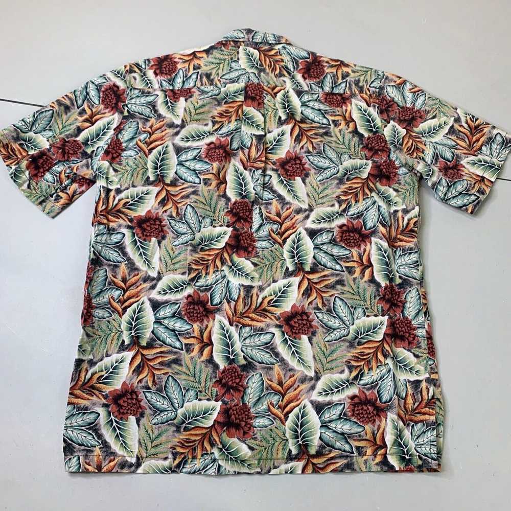 Vintage Mens Island Traditions Hawaiian Shirt L M… - image 2