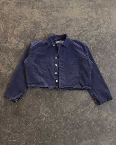 Custom × Made In Usa × Vintage Vintage Cropped Fa… - image 1