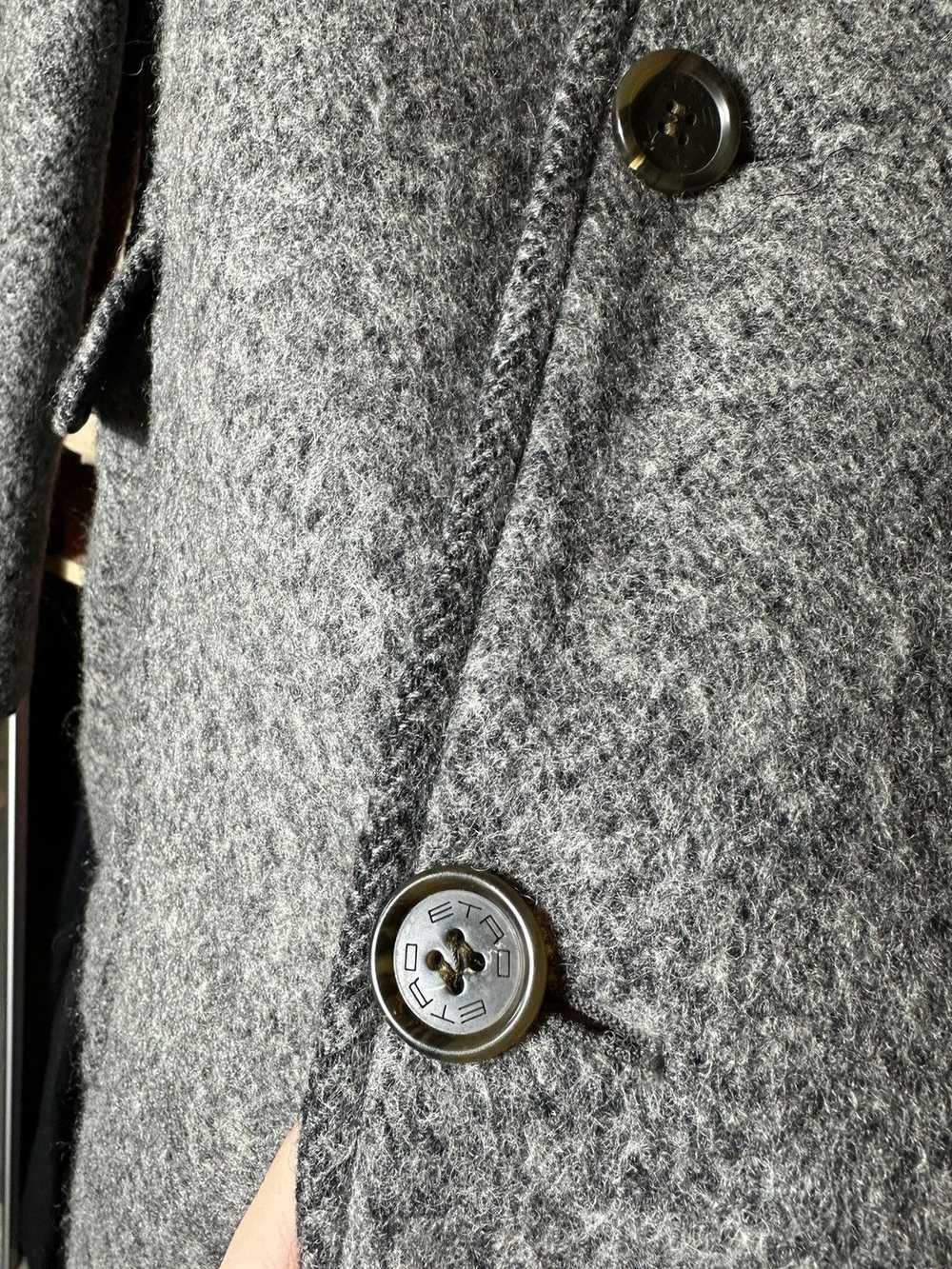 Etro × Italian Designers Mens Wool Coat Etro Made… - image 4