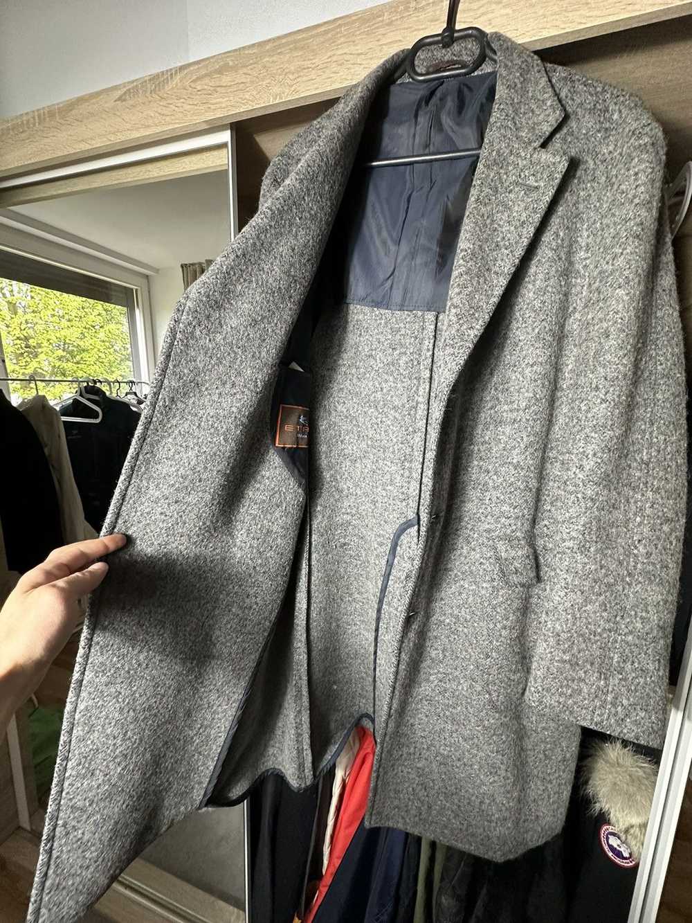Etro × Italian Designers Mens Wool Coat Etro Made… - image 7