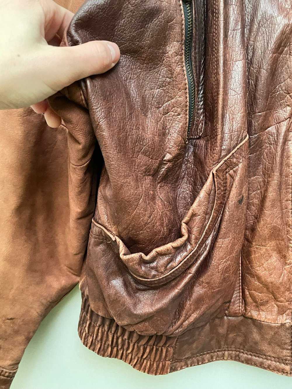 Italian Designers × Leather Jacket × Vintage Vint… - image 11