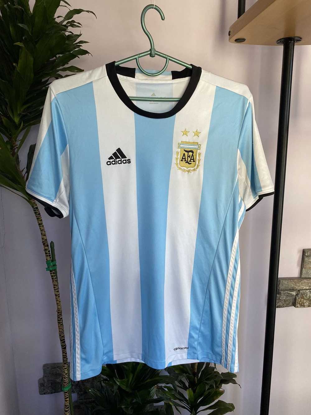 Adidas × Soccer Jersey × Vintage 2016 Argentina S… - image 1