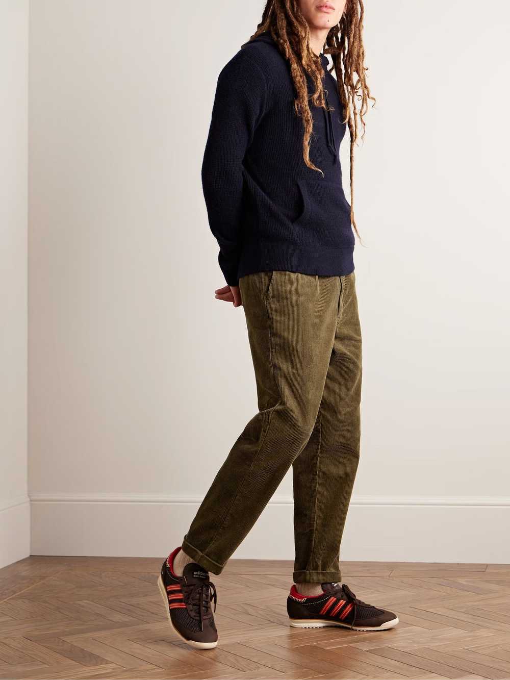 Alex Mill Tapered Pleated Cotton-Corduroy Trousers - image 8