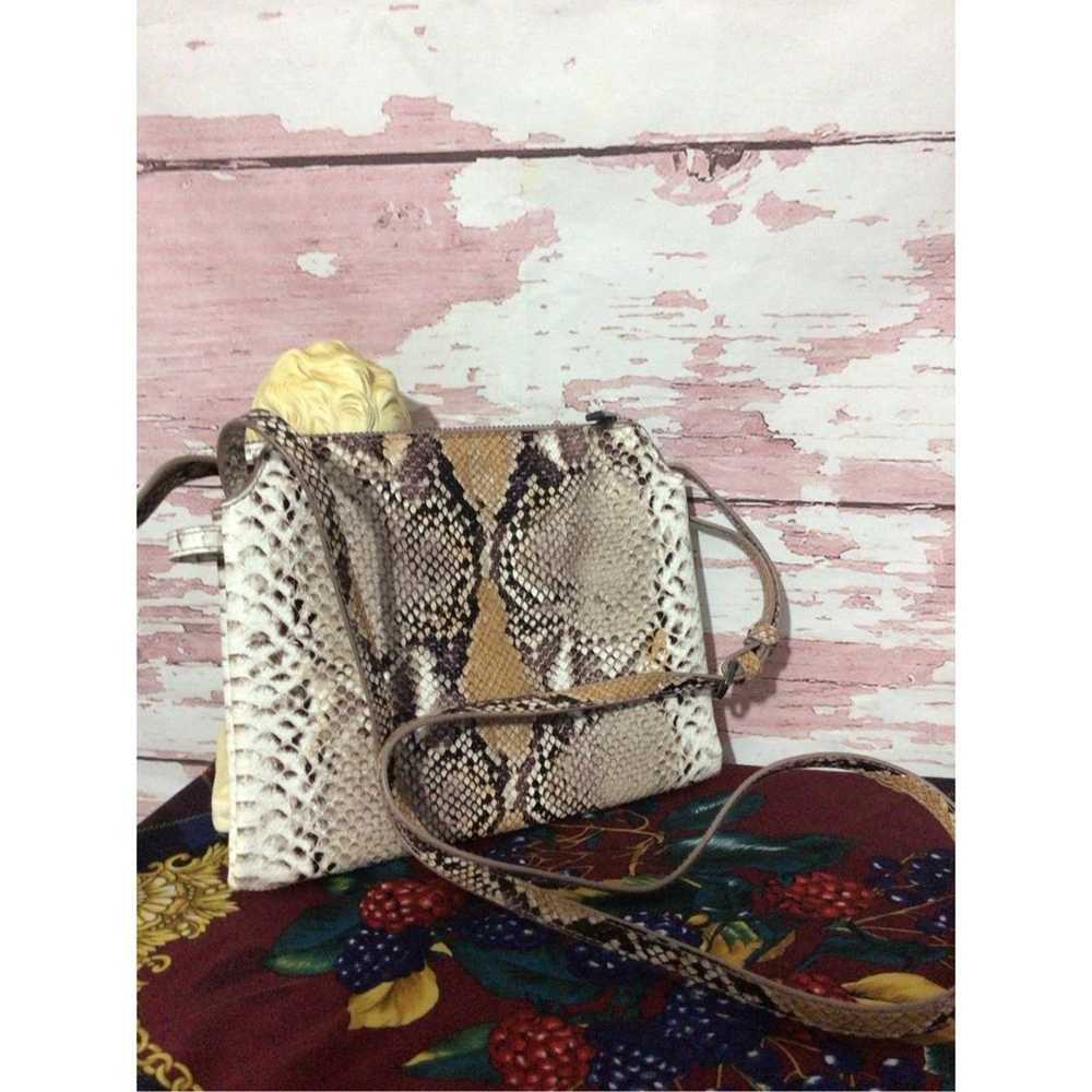 Other NEW ~ A New Day Beautiful Snakeskin Bag Cro… - image 11