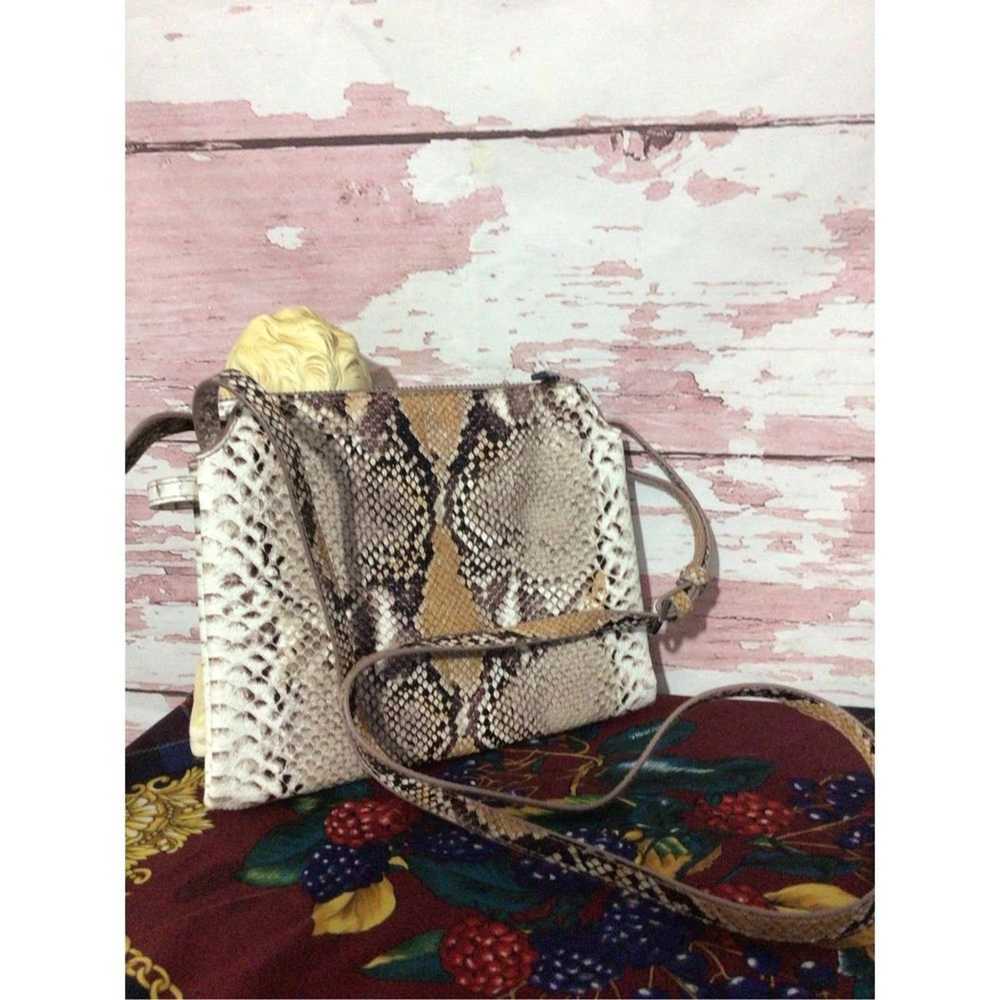 Other NEW ~ A New Day Beautiful Snakeskin Bag Cro… - image 1