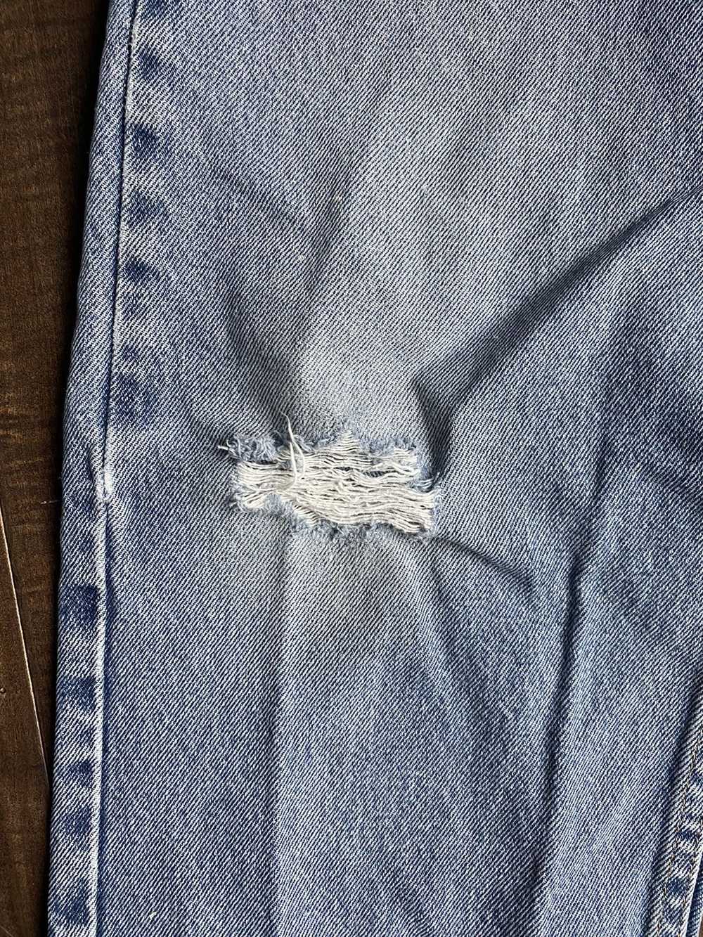 Wrangler vintage distressed wrangler jeans - image 2