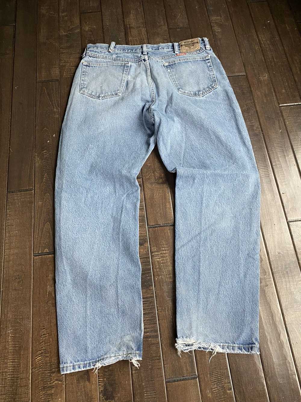 Wrangler vintage distressed wrangler jeans - image 6