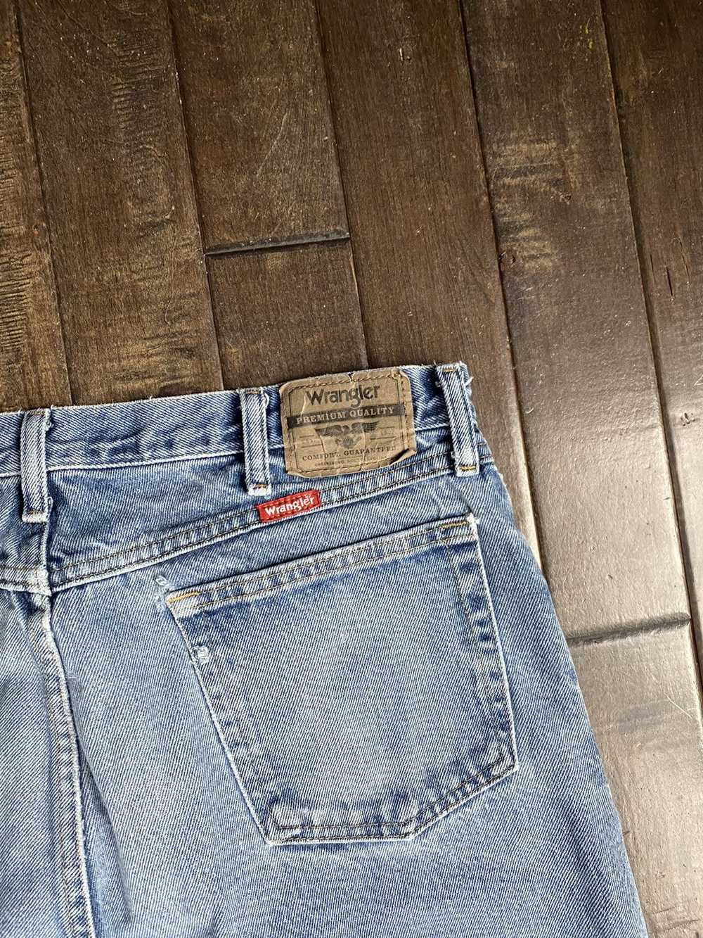 Wrangler vintage distressed wrangler jeans - image 7
