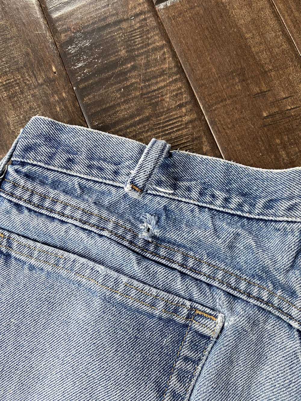 Wrangler vintage distressed wrangler jeans - image 8