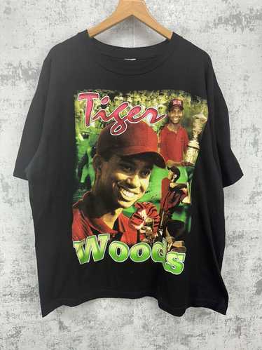 Vintage Vintage 1990s Tiger Woods Rap Tee Shirt XL