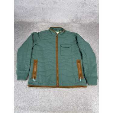 Vintage Wellen Jacket Mens Small Green Quilted Ou… - image 1