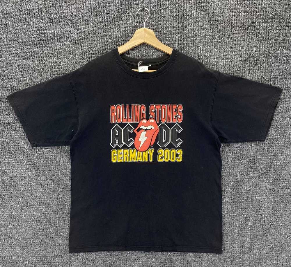 Ac/Dc × The Rolling Stones × Vintage Vintage Roll… - image 1