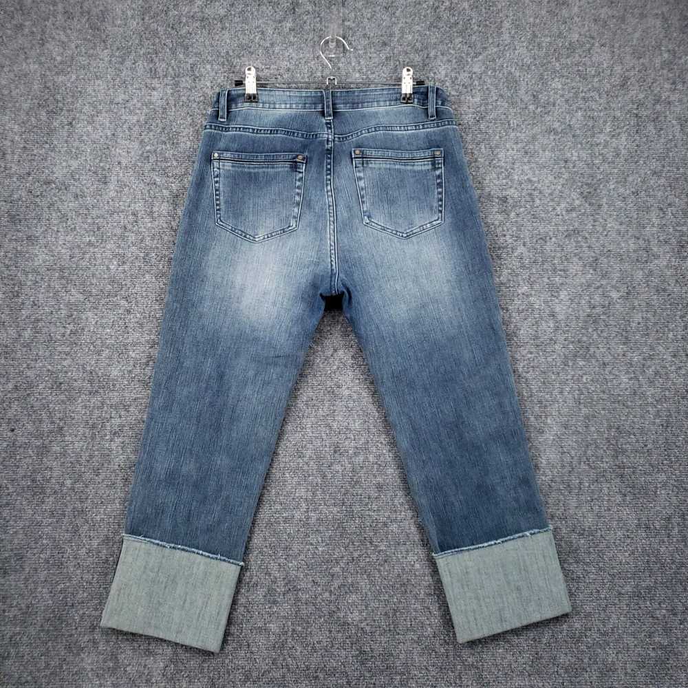 Vintage Soft Surroundings Jeans Women 6P Blue Cro… - image 2