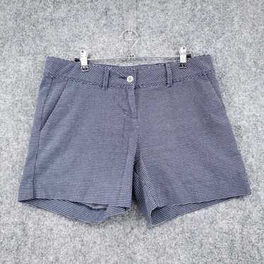Vintage The Limited Womens Shorts Size 8 Blue Whi… - image 1