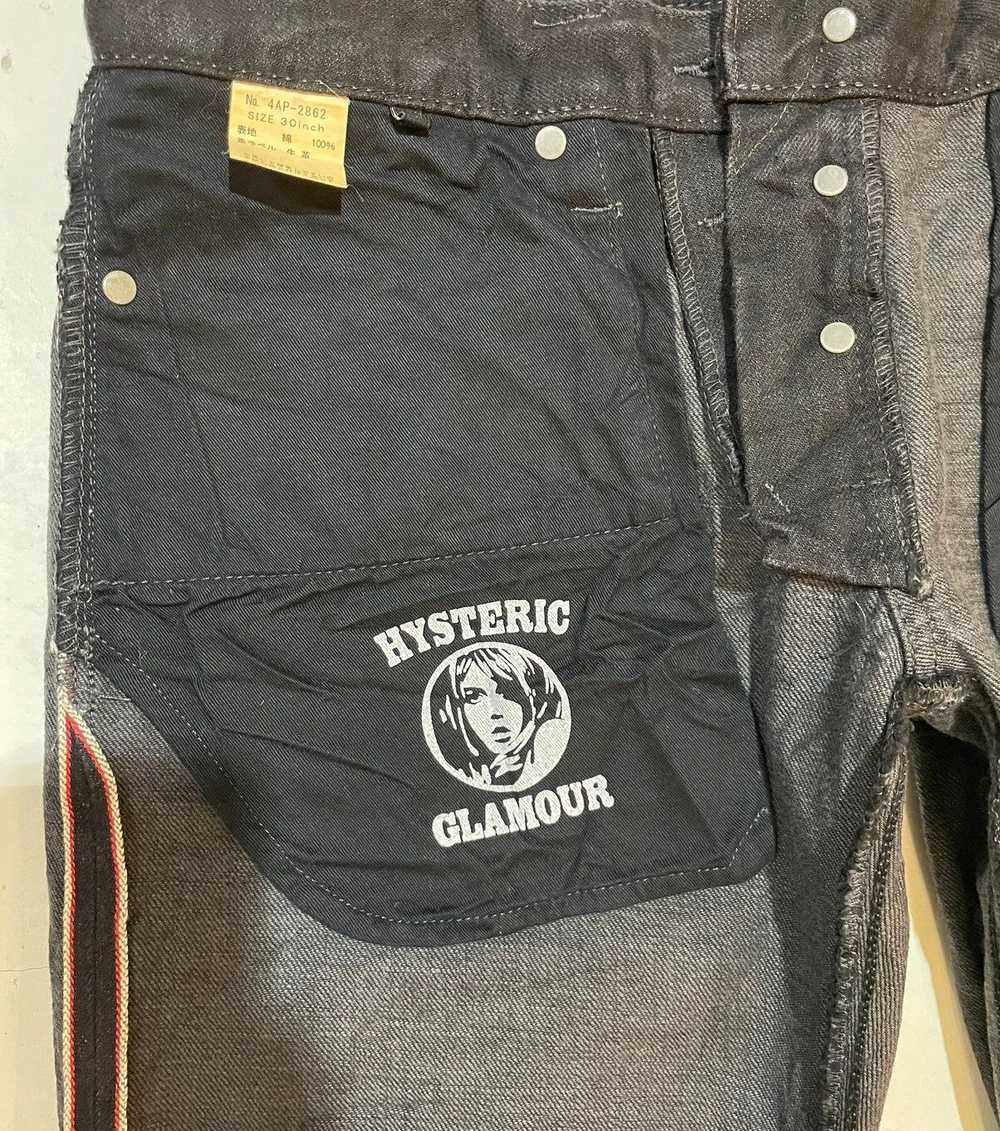 Hysteric Glamour Denim Jeans Studded Straight Bla… - image 11